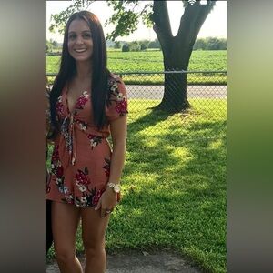 Floral romper